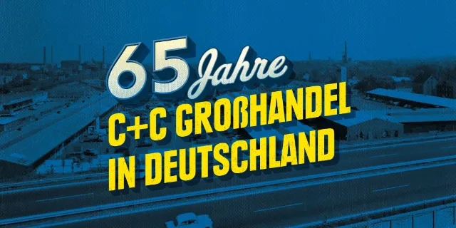 EDEKA Foodservice feiert den 65jährigen Geburtstag des C+C-Betriebs in Bochum.